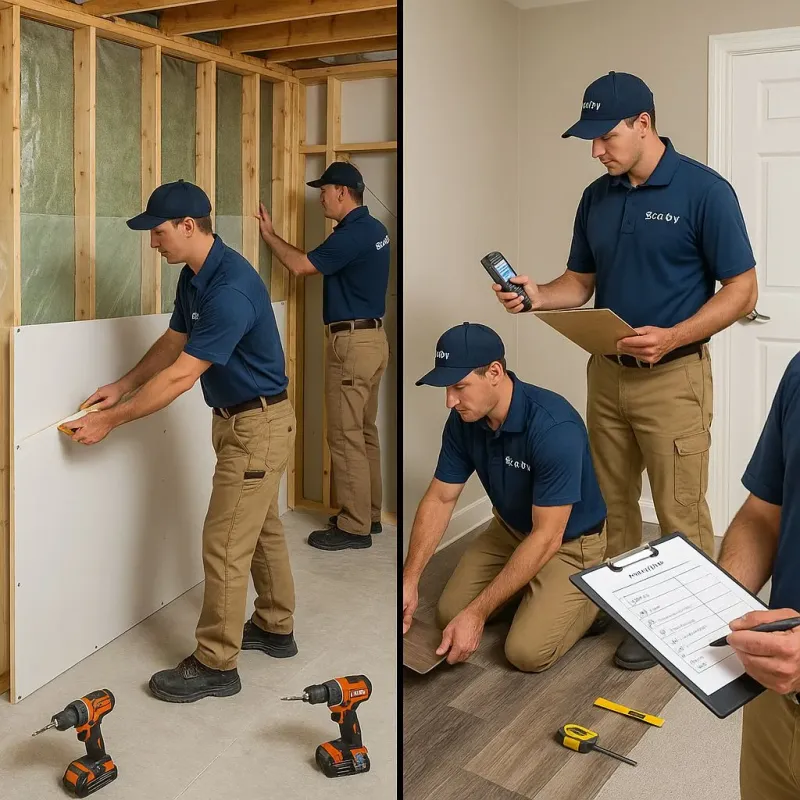 Repairs and Reconstruction process in Smyrna, DE